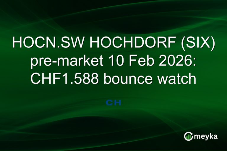 HOCN.SW HOCHDORF (SIX) pre-market 10 Feb 2026: CHF1.588 bounce watch