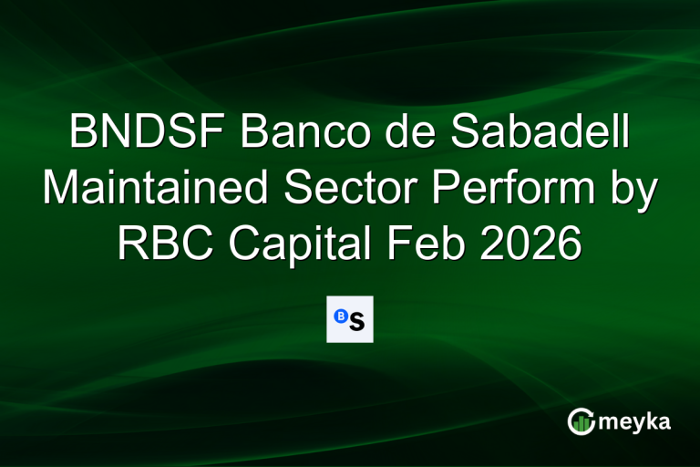 BNDSF Banco de Sabadell Maintained Sector Perform by RBC Capital Feb 2026