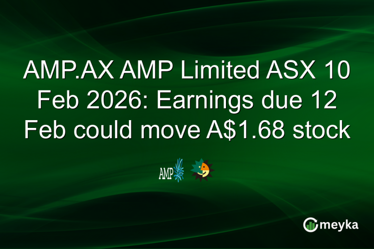 AMP.AX AMP Limited ASX 10 Feb 2026: Earnings due 12 Feb could move A$1.68 stock