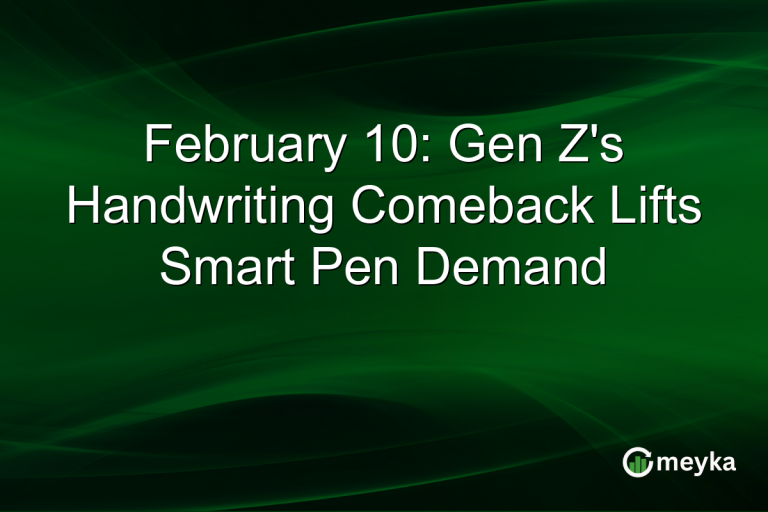 February 10: Gen Z's Handwriting Comeback Lifts Smart Pen Demand