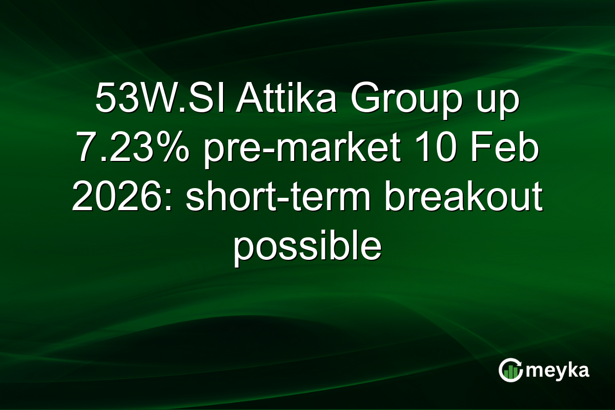 53W.SI Attika Group up 7.23% pre-market 10 Feb 2026: short-term breakout possible