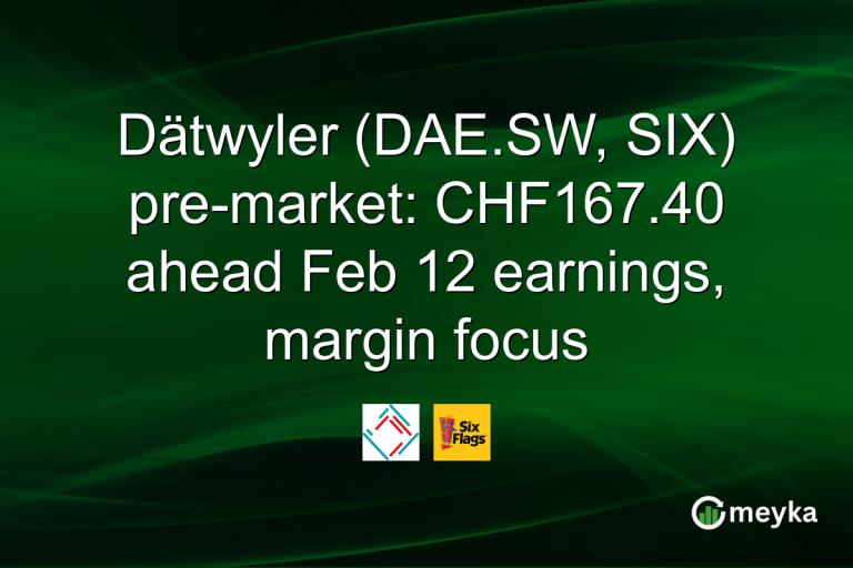 Dätwyler (DAE.SW, SIX) pre-market: CHF167.40 ahead Feb 12 earnings, margin focus