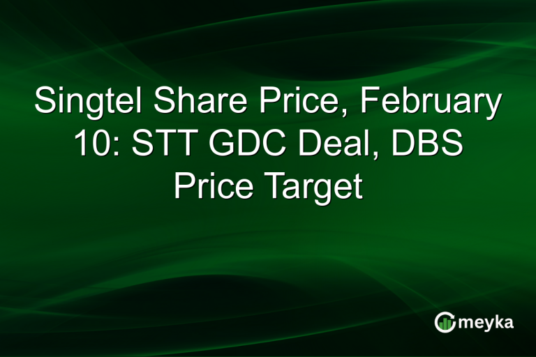 Singtel Share Price, February 10: STT GDC Deal, DBS Price Target