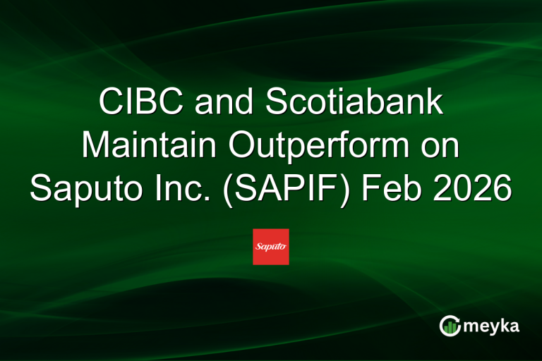 CIBC and Scotiabank Maintain Outperform on Saputo Inc. (SAPIF) Feb 2026
