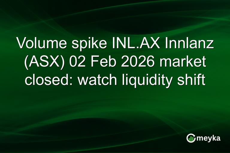 Volume spike INL.AX Innlanz (ASX) 02 Feb 2026 market closed: watch liquidity shift