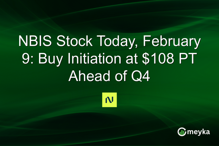 NBIS Stock Today, February 9: Buy Initiation at $108 PT Ahead of Q4