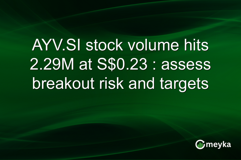 AYV.SI stock volume hits 2.29M at S$0.23 : assess breakout risk and targets