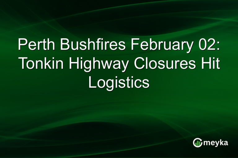 Perth Bushfires February 02: Tonkin Highway Closures Hit Logistics