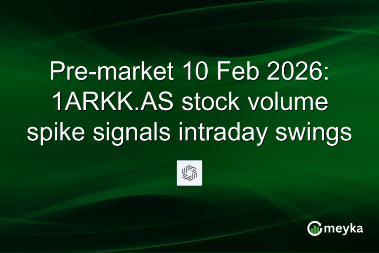 Pre-market 10 Feb 2026: 1ARKK.AS stock volume spike signals intraday swings