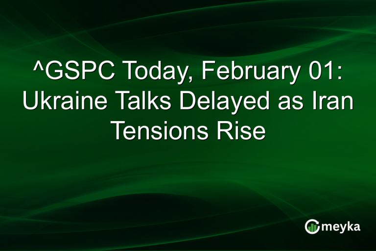 ^GSPC Today, February 01: Ukraine Talks Delayed as Iran Tensions Rise