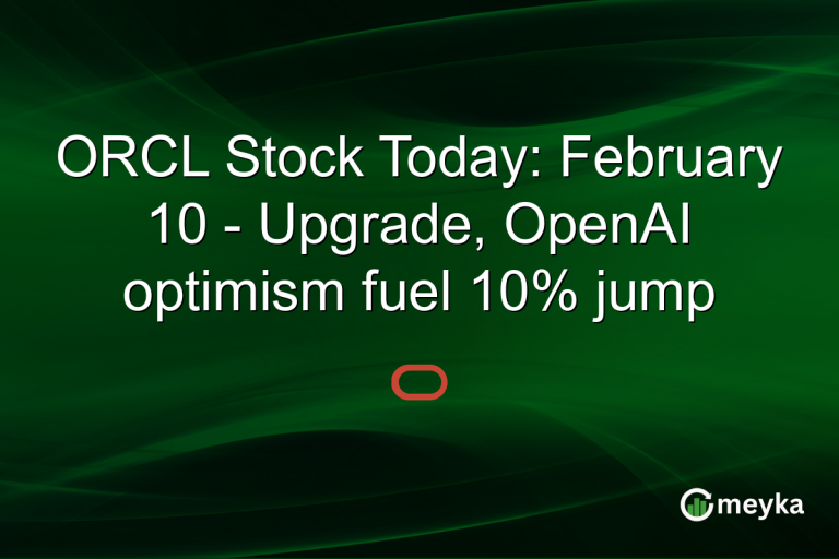 ORCL Stock Today: February 10 - Upgrade, OpenAI optimism fuel 10% jump