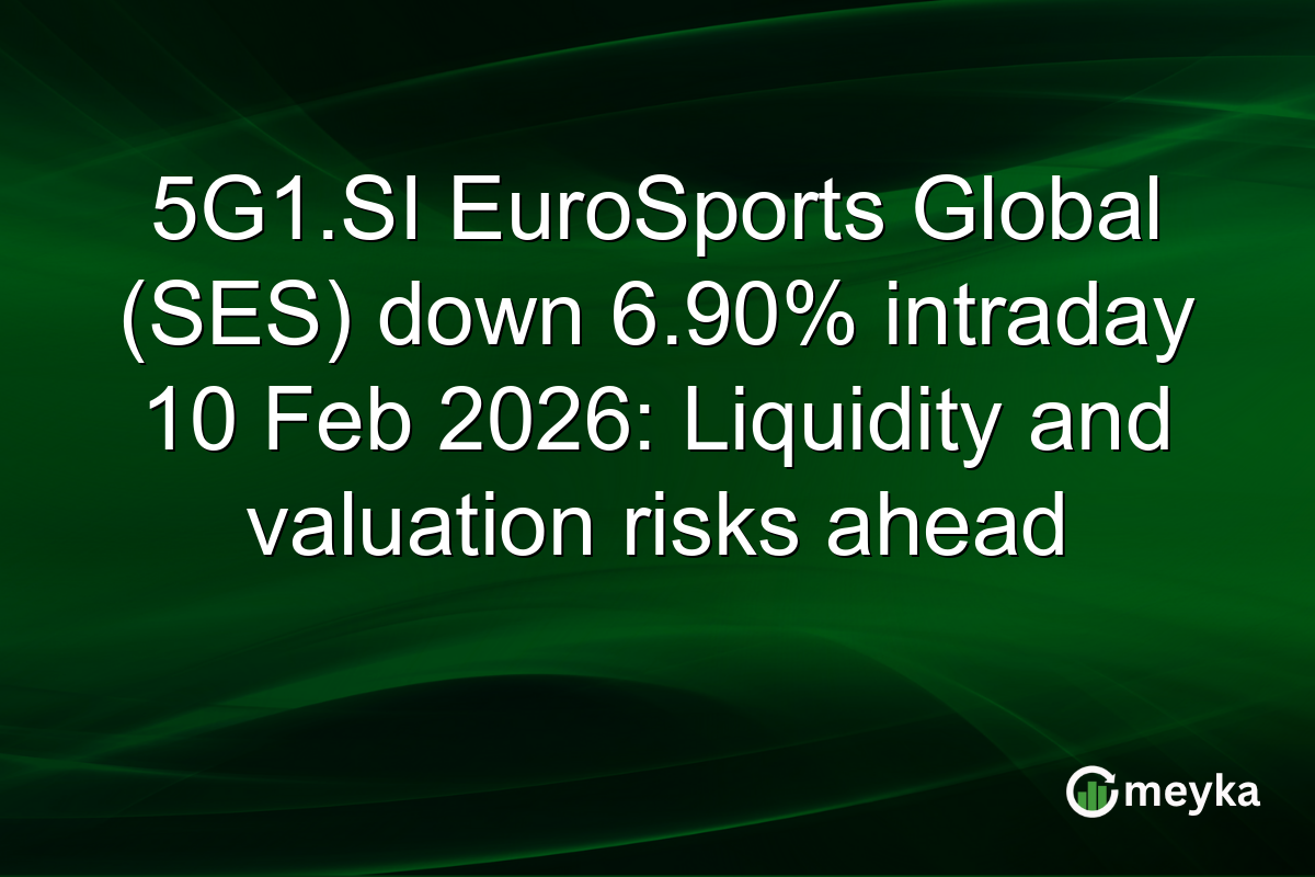 5G1.SI EuroSports Global (SES) down 6.90% intraday 10 Feb 2026: Liquidity and valuation risks ahead