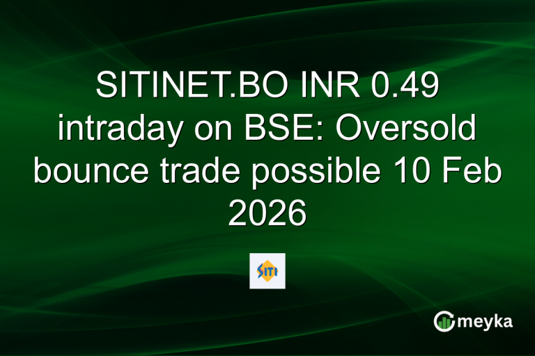 SITINET.BO INR 0.49 intraday on BSE: Oversold bounce trade possible 10 Feb 2026