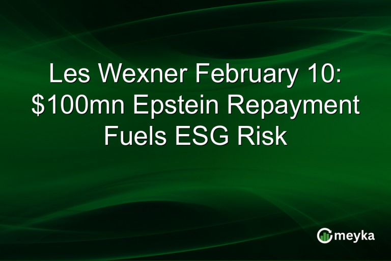 Les Wexner February 10: $100mn Epstein Repayment Fuels ESG Risk