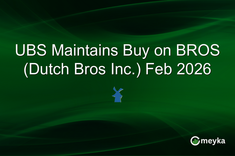 UBS Maintains Buy on BROS (Dutch Bros Inc.) Feb 2026