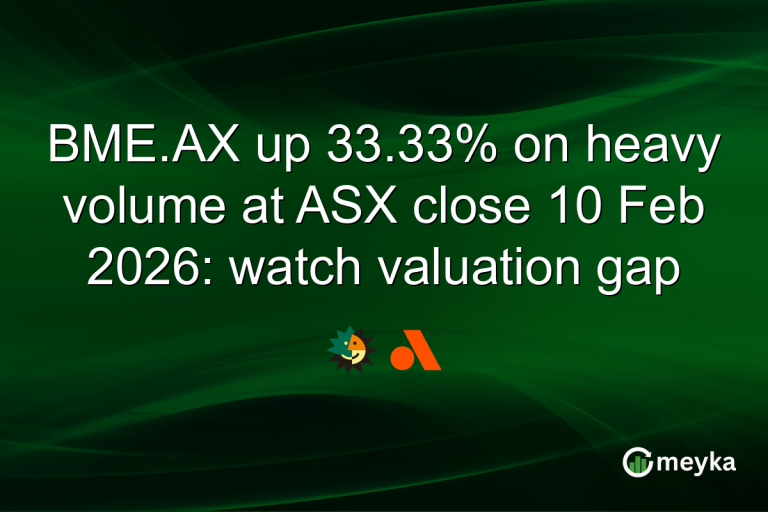 BME.AX up 33.33% on heavy volume at ASX close 10 Feb 2026: watch valuation gap