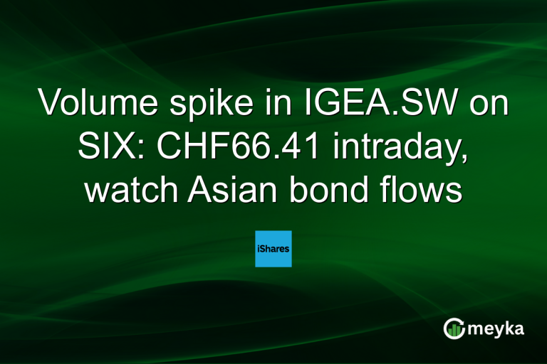 Volume spike in IGEA.SW on SIX: CHF66.41 intraday, watch Asian bond flows