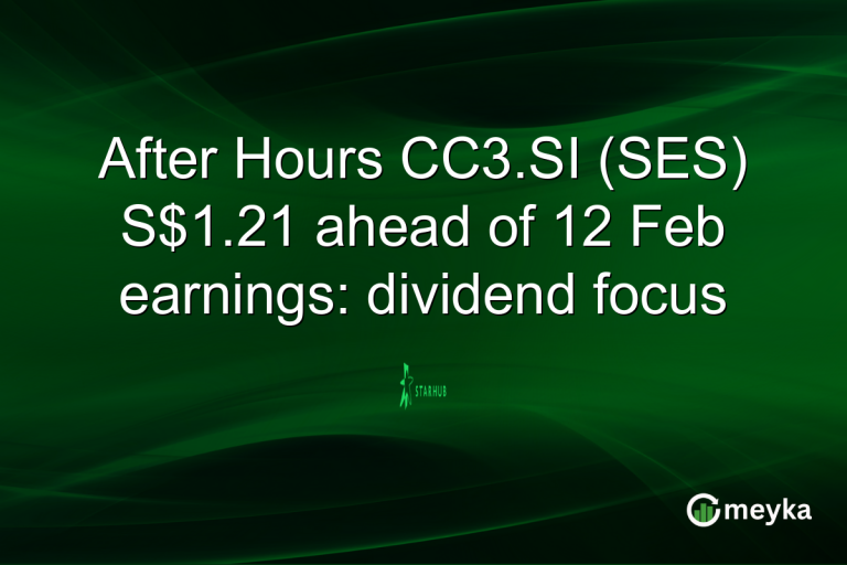 After Hours CC3.SI (SES) S$1.21 ahead of 12 Feb earnings: dividend focus
