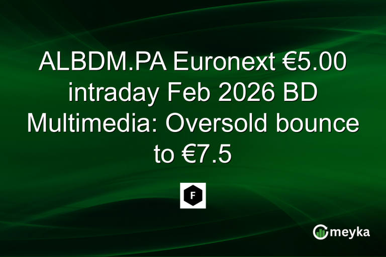 ALBDM.PA Euronext €5.00 intraday Feb 2026 BD Multimedia: Oversold bounce to €7.5