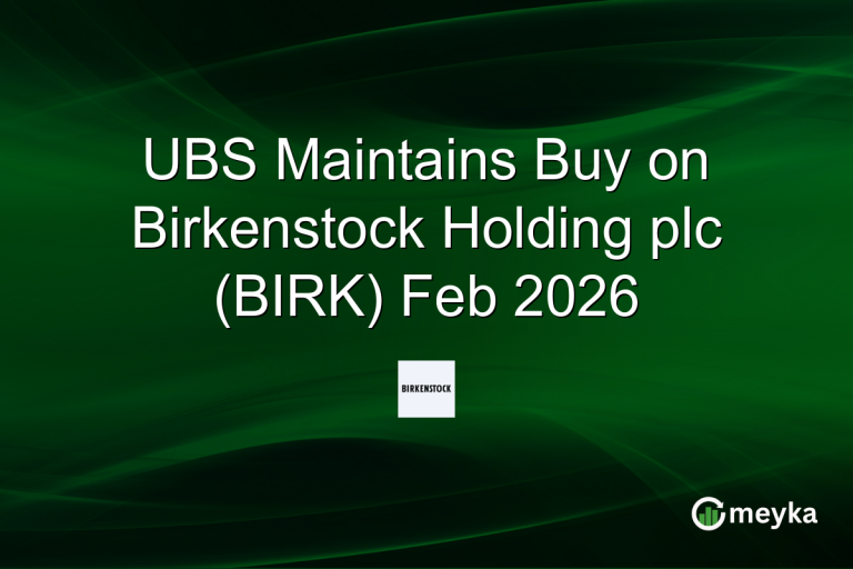 UBS Maintains Buy on Birkenstock Holding plc (BIRK) Feb 2026
