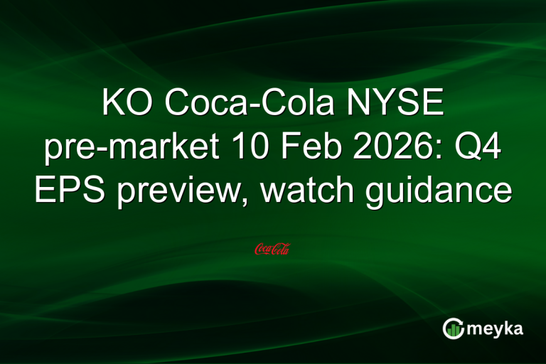 KO Coca-Cola NYSE pre-market 10 Feb 2026: Q4 EPS preview, watch guidance