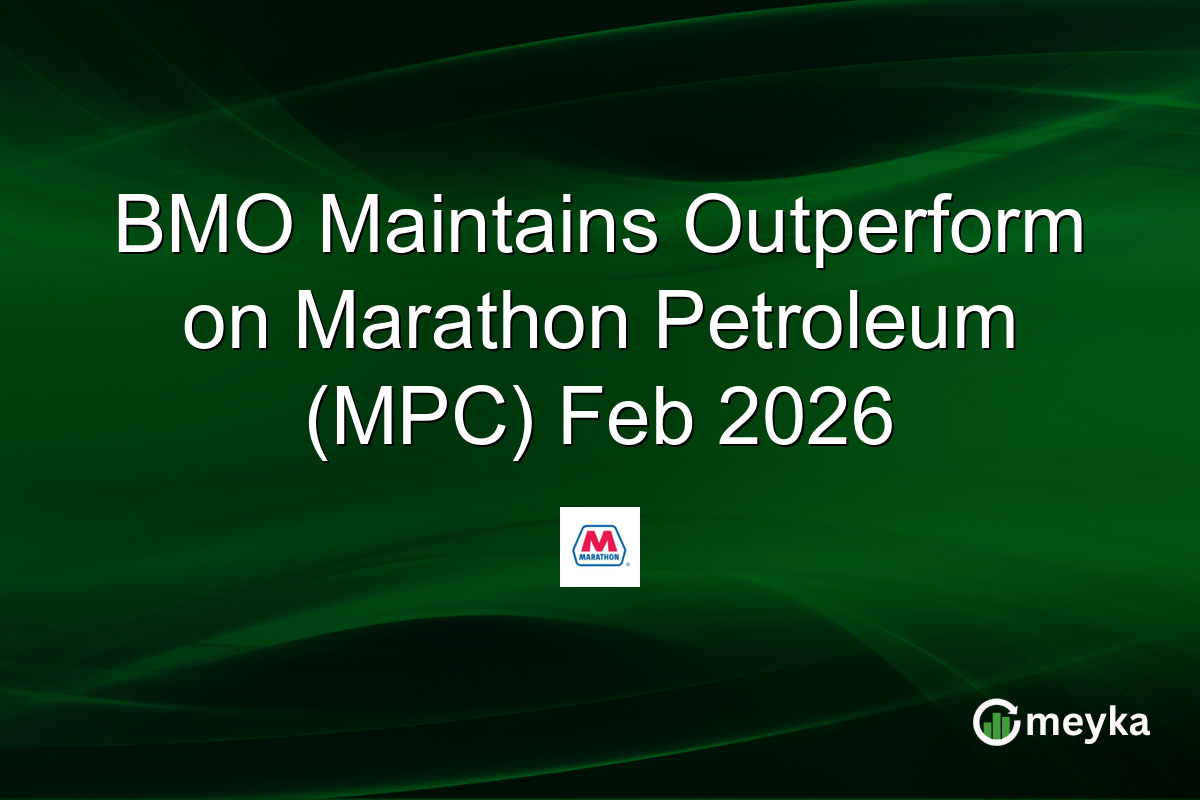 BMO Maintains Outperform on Marathon Petroleum (MPC) Feb 2026