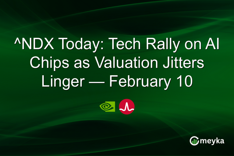^NDX Today: Tech Rally on AI Chips as Valuation Jitters Linger — February 10