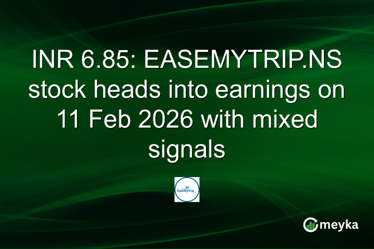 INR 6.85: EASEMYTRIP.NS stock heads into earnings on 11 Feb 2026 with mixed signals