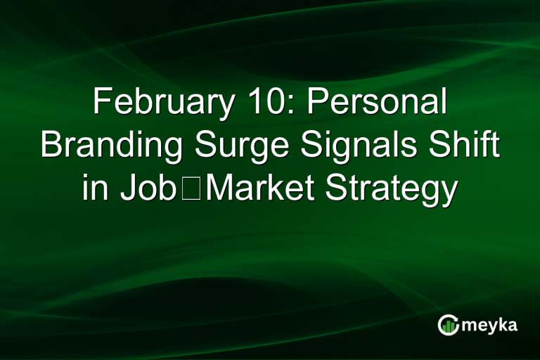 February 10: Personal Branding Surge Signals Shift in Job‑Market Strategy