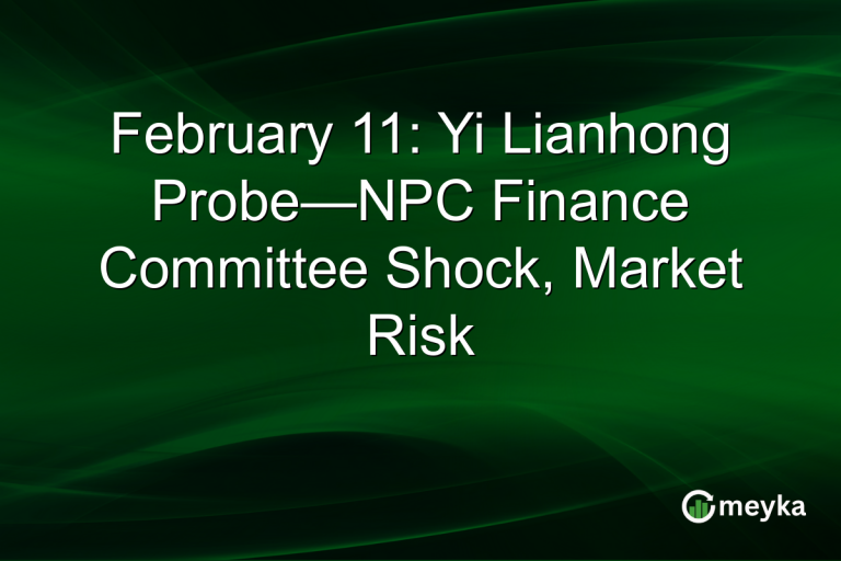 February 11: Yi Lianhong Probe—NPC Finance Committee Shock, Market Risk
