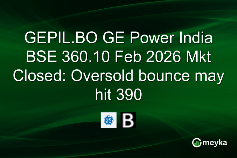 GEPIL.BO GE Power India BSE 360.10 Feb 2026 Mkt Closed: Oversold bounce may hit 390