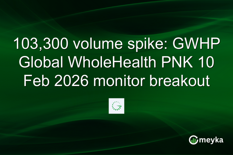103,300 volume spike: GWHP Global WholeHealth PNK 10 Feb 2026 monitor breakout