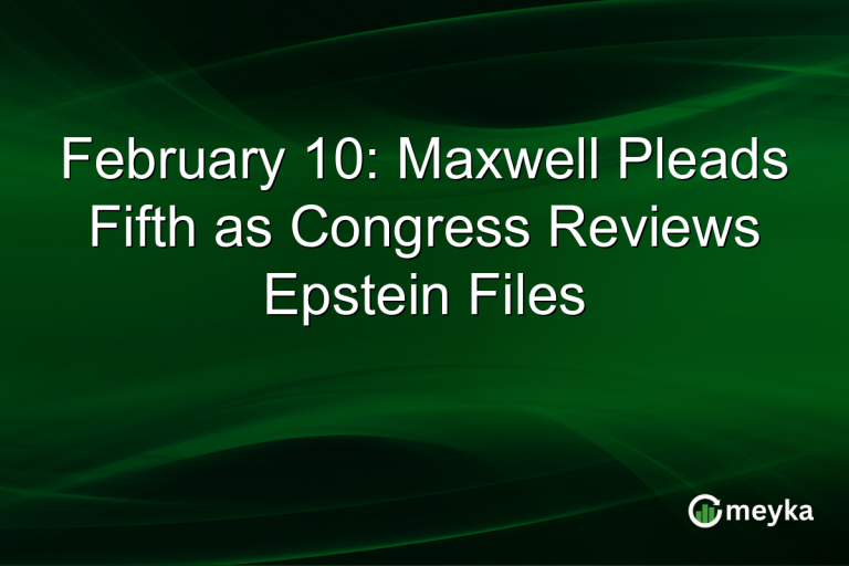 February 10: Maxwell Pleads Fifth as Congress Reviews Epstein Files