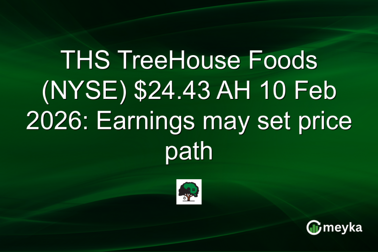 THS TreeHouse Foods (NYSE) $24.43 AH 10 Feb 2026: Earnings may set price path