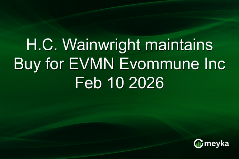 H.C. Wainwright maintains Buy for EVMN Evommune Inc Feb 10 2026