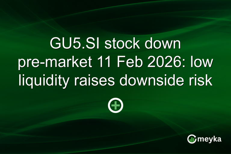 GU5.SI stock down pre-market 11 Feb 2026: low liquidity raises downside risk