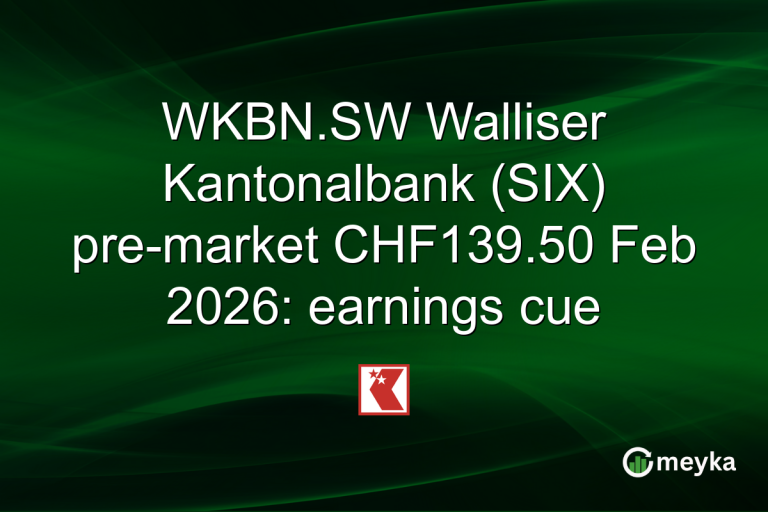 WKBN.SW Walliser Kantonalbank (SIX) pre-market CHF139.50 Feb 2026: earnings cue