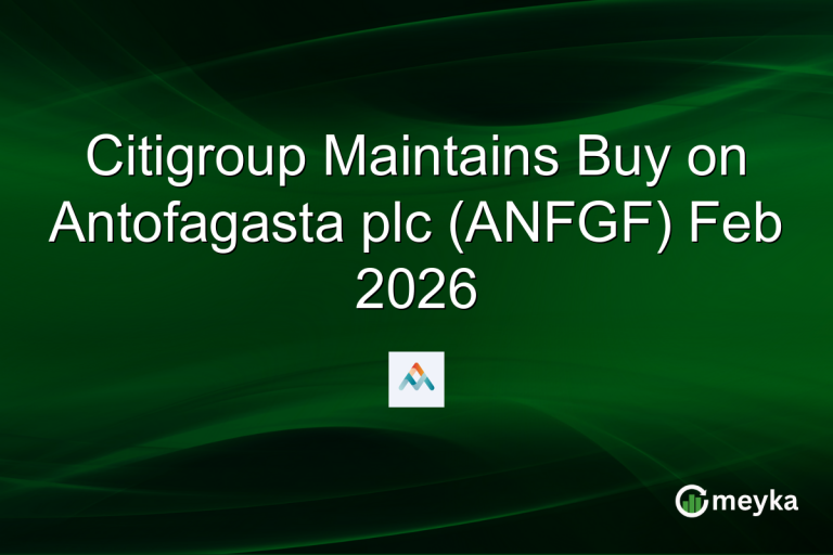 Citigroup Maintains Buy on Antofagasta plc (ANFGF) Feb 2026