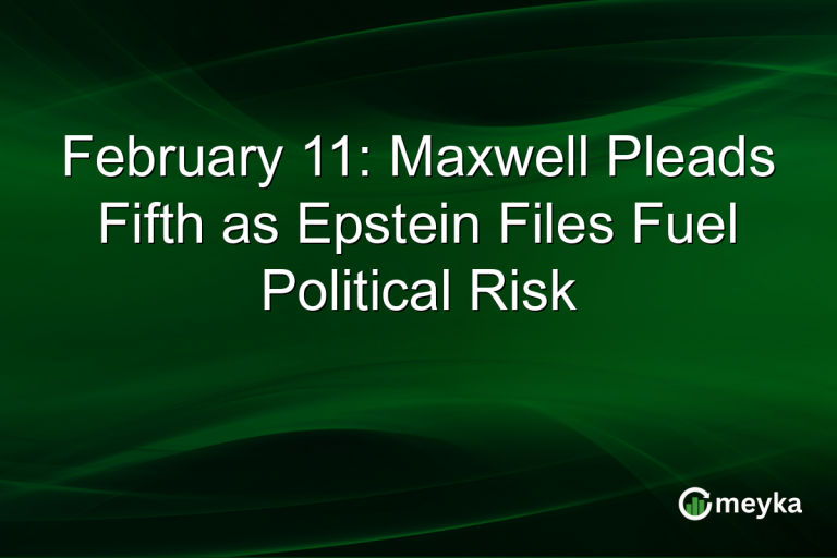 February 11: Maxwell Pleads Fifth as Epstein Files Fuel Political Risk