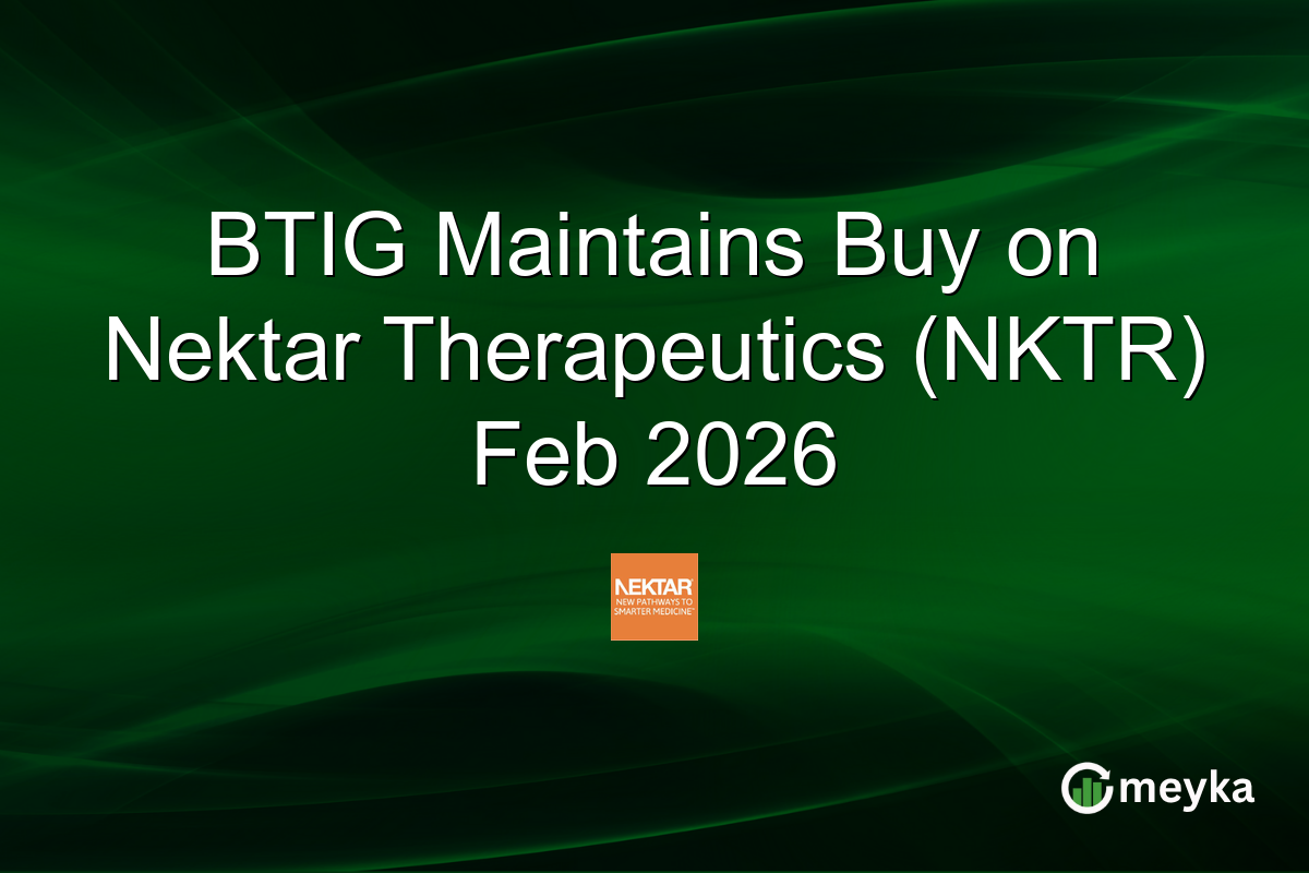 BTIG Maintains Buy on Nektar Therapeutics (NKTR) Feb 2026