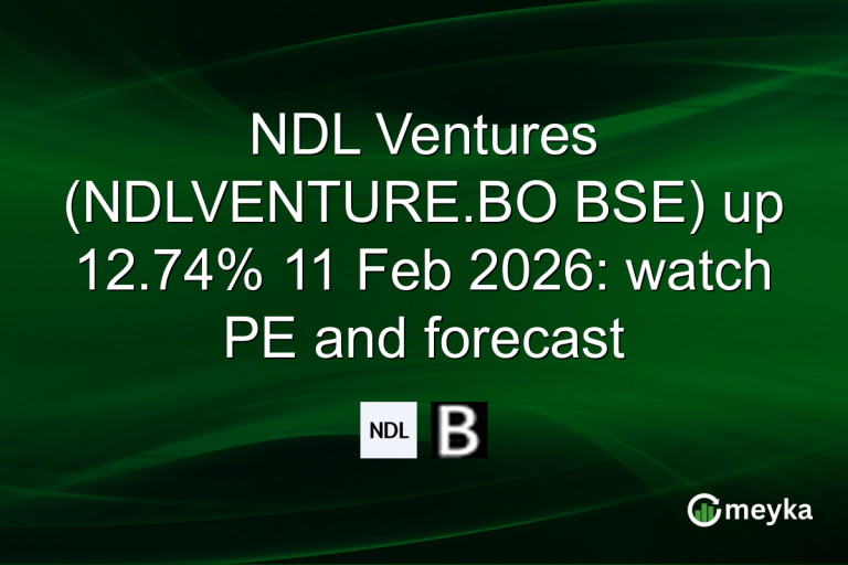 NDL Ventures (NDLVENTURE.BO BSE) up 12.74% 11 Feb 2026: watch PE and forecast