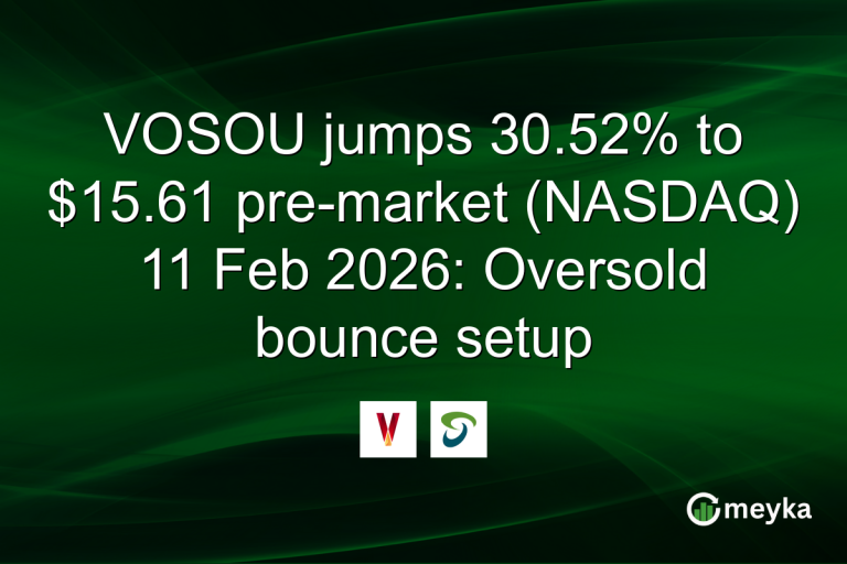 VOSOU jumps 30.52% to $15.61 pre-market (NASDAQ) 11 Feb 2026: Oversold bounce setup
