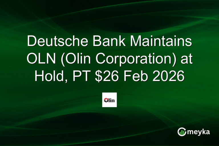 Deutsche Bank Maintains OLN (Olin Corporation) at Hold, PT $26 Feb 2026