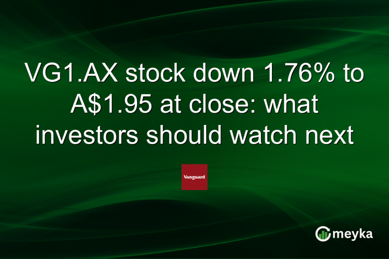 VG1.AX stock down 1.76% to A$1.95 at close: what investors should watch next