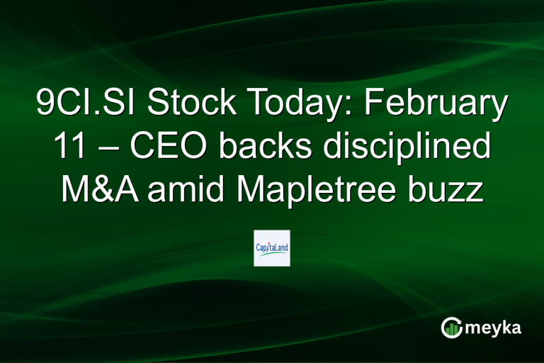9CI.SI Stock Today: February 11 – CEO backs disciplined M&A amid Mapletree buzz