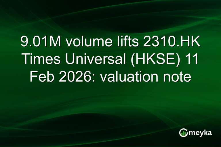 9.01M volume lifts 2310.HK Times Universal (HKSE) 11 Feb 2026: valuation note