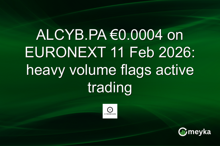 ALCYB.PA €0.0004 on EURONEXT 11 Feb 2026: heavy volume flags active trading