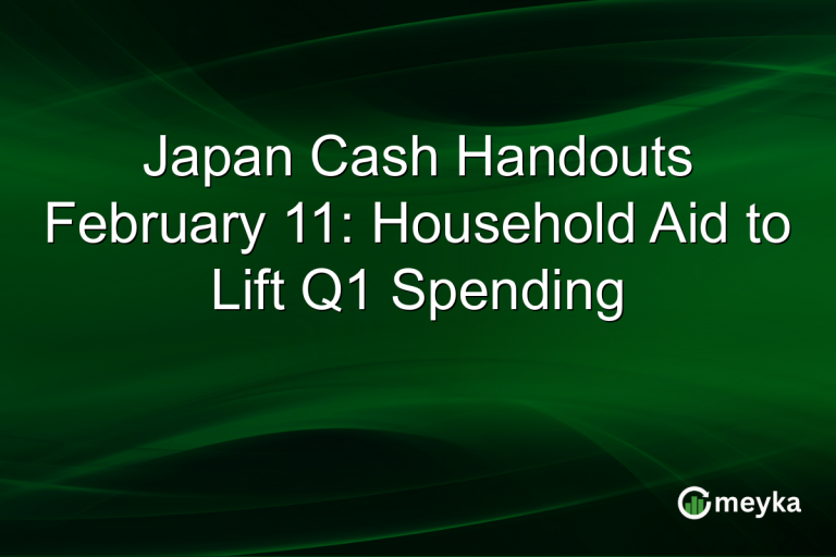 Japan Cash Handouts February 11: Household Aid to Lift Q1 Spending