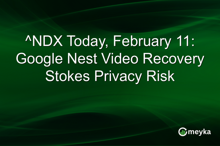 ^NDX Today, February 11: Google Nest Video Recovery Stokes Privacy Risk