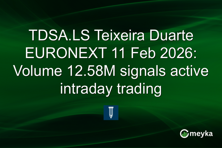 TDSA.LS Teixeira Duarte EURONEXT 11 Feb 2026: Volume 12.58M signals active intraday trading